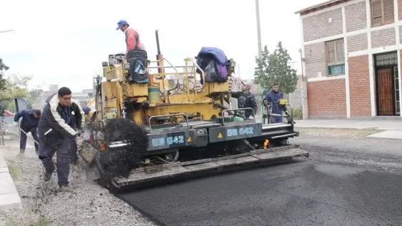 Este año se completará el 15 por ciento que queda del plan de pavimentación