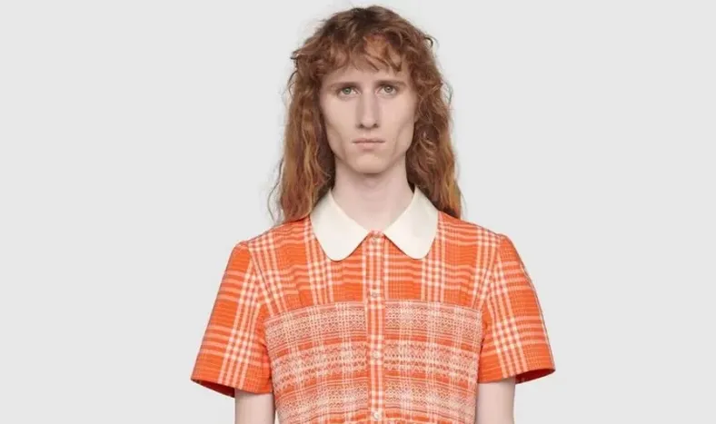 Contra “estereotipos tóxicos”, Gucci lanza un vestido para hombre de 2.600 dólares