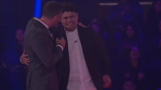 Emocionante noche en La Voz Argentina para el sanjuanino Eduardo Desimone 