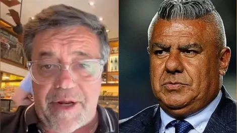 Caruso Lombardi cargó duro contra Chiqui Tapia, una vez más.