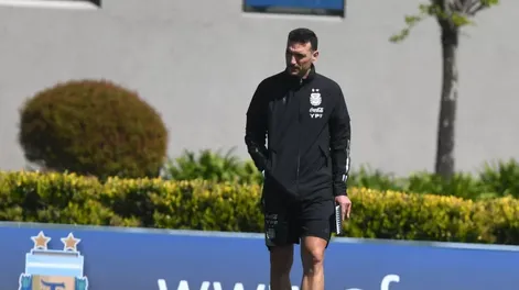 Scaloni, antes de Paraguay: “En un 99%, el equipo será el de la final de la Copa América”