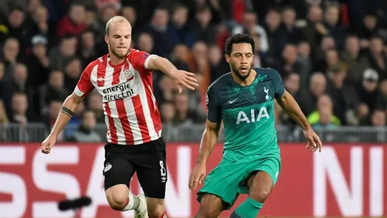 El Tottenham de Pochettino rescató apenas un empate en su vista al PSV