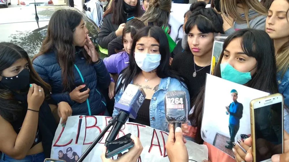 “Nahuel es inocente, él estuvo en un cumpleaños al momento del crimen”, dijo su hermana