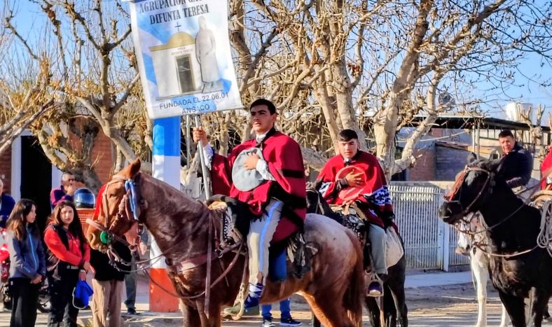 Angaco se prepara para vivir una nueva edición de la Cabalgata a la Difunta Teresa.