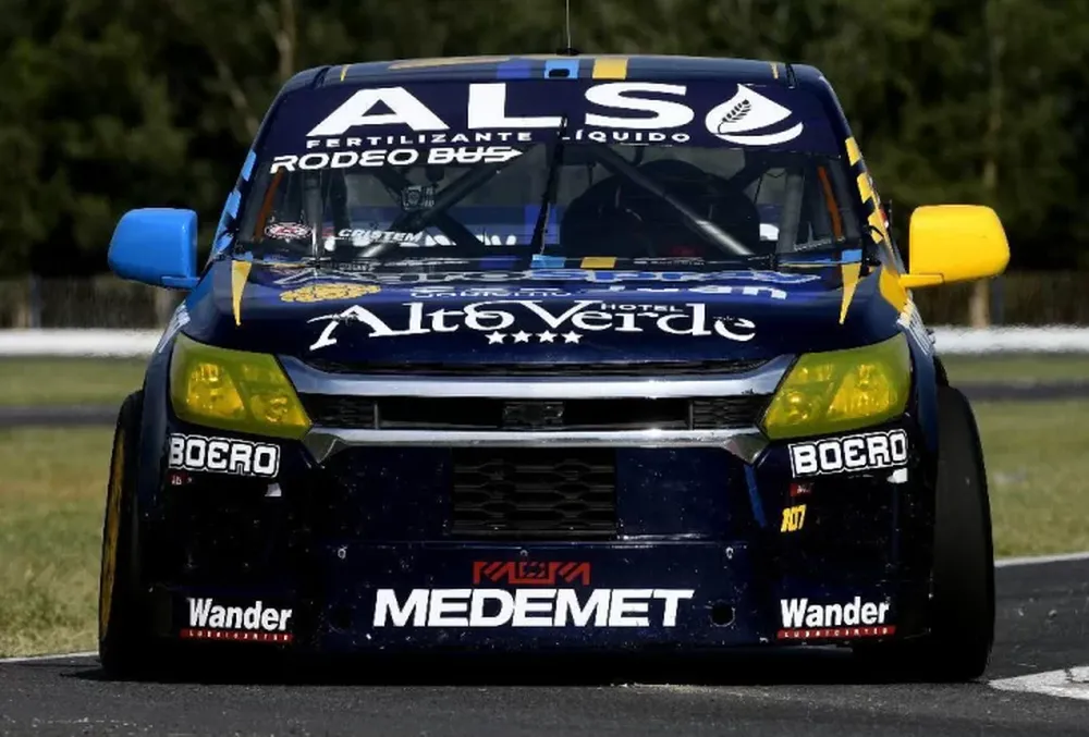 La Pick Up Chevrolet conducida por Tobías tuvo un inicio aceptable.