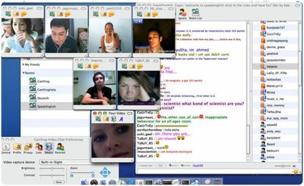 Camfrog: El boom de las videoconferencias multiusuario