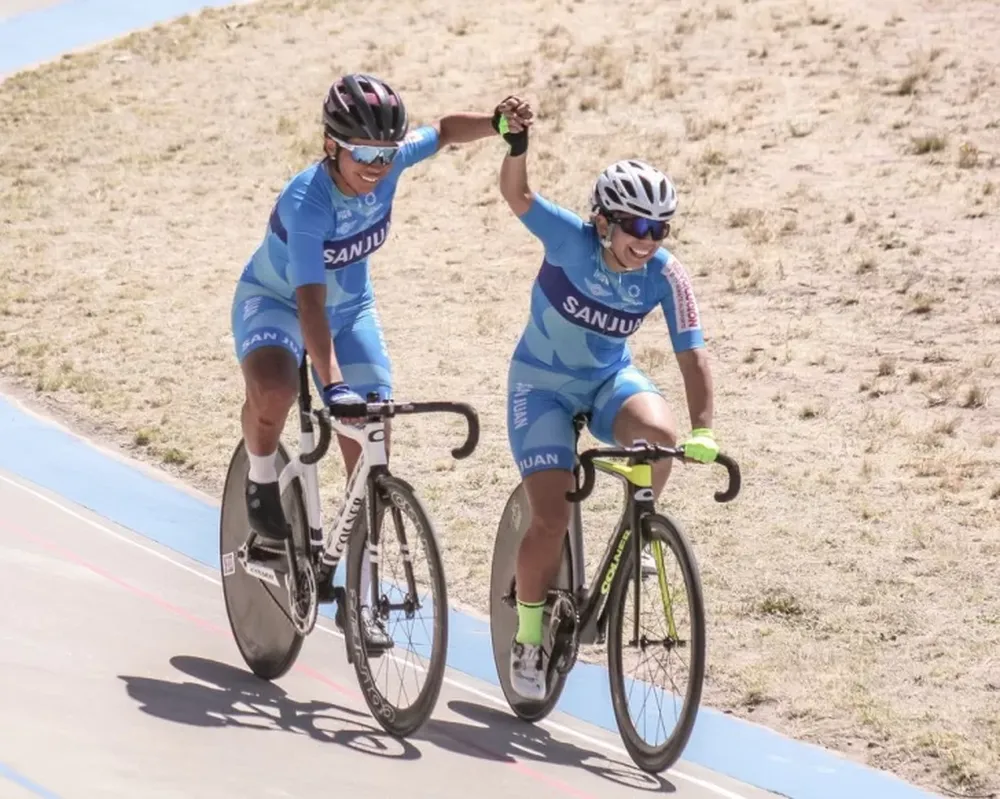 San Juan cerró con tres medallas su brillante participación en el Argentino de Pista