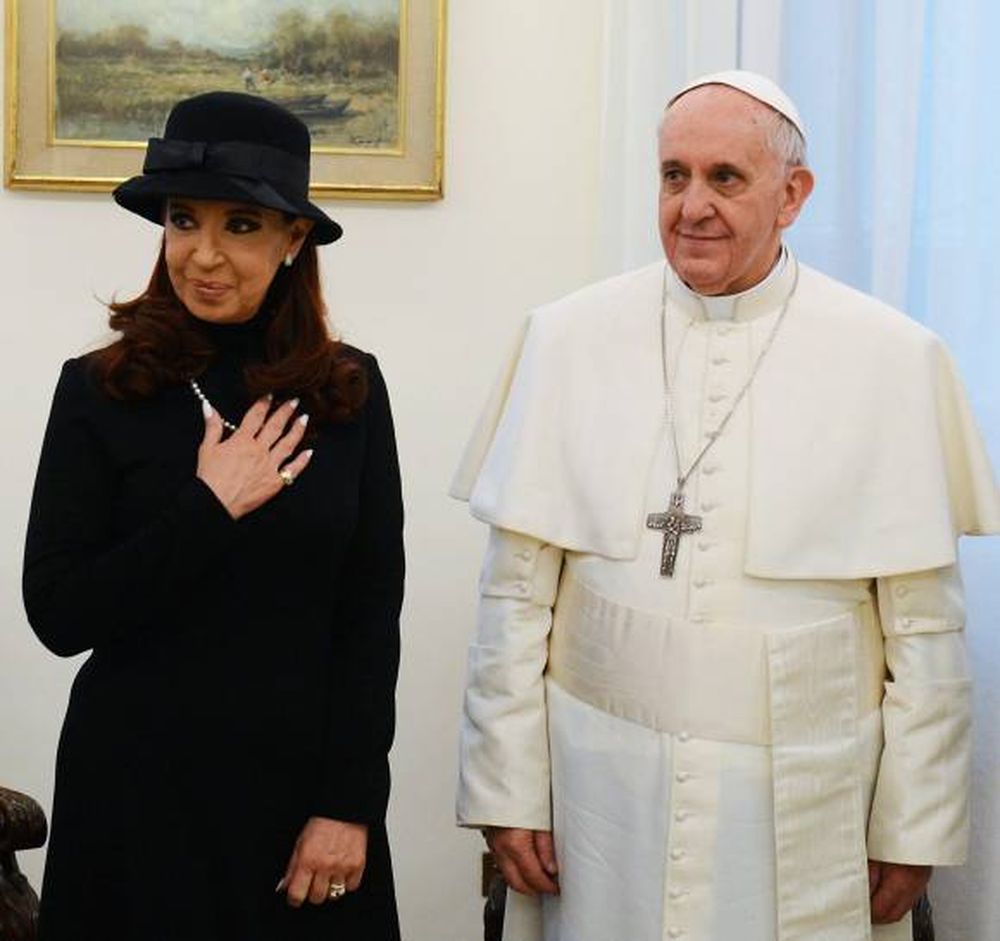 El Papa dudó del viaje de Cristina