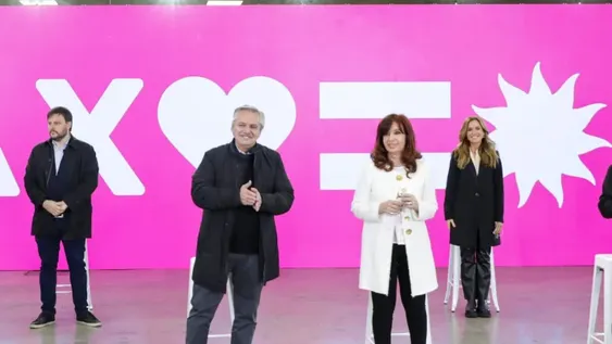 El Presidente y Cristina, en acto final de Tecnópolis