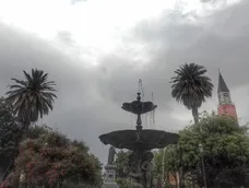 Cielo algo nublado y fresco para arrancar la semana
