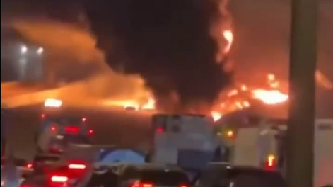 Drones iraníes atacaron la embajada de EEUU y la tensión en Medio Oriente no deja de escalar