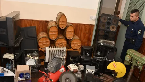 Recuperan cosas robadas por $130.000
