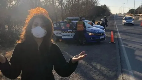 Multaron a Patricia Sosa: iba a 120 kilómetros por hora