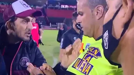 Zubeldía furioso con árbitro Penel: “Lo echaste porque sos de Boca”