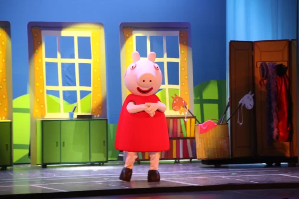 Peppa se ganó el cariño de los chicos