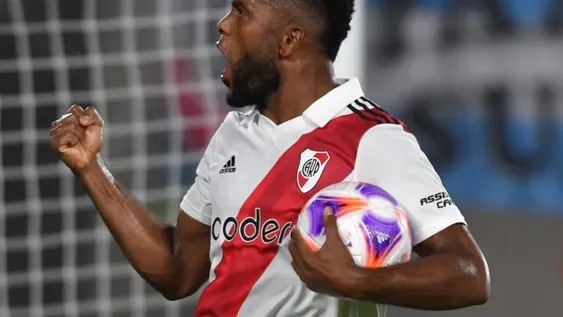 Borja se entrenó normal y está para jugar ante Tigre