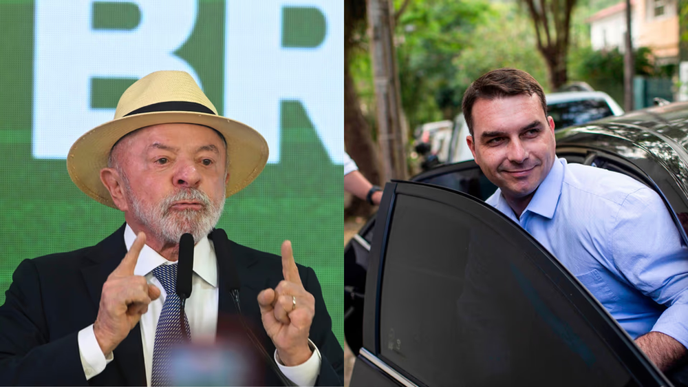 Lula y Bolsonaro.