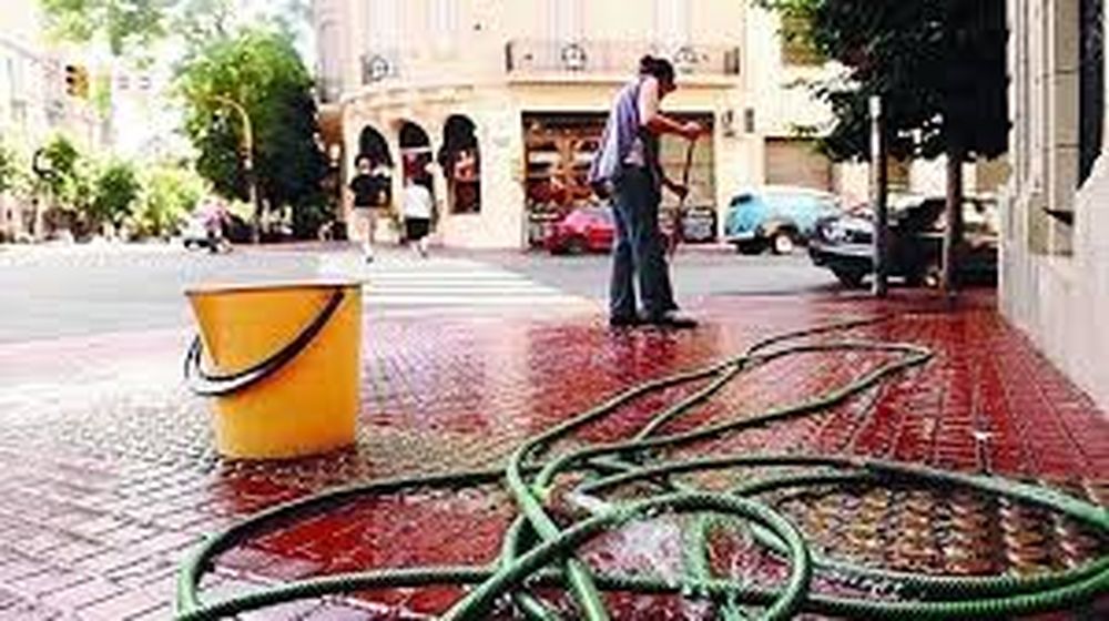 Limpieza de las veredas