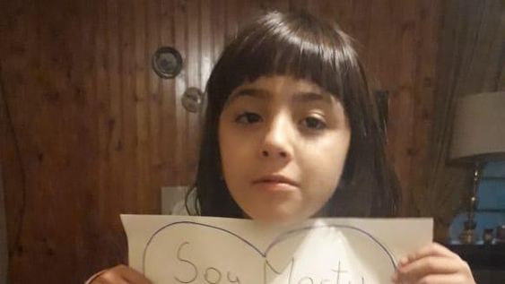 Martina, la lucha diaria de una pequeña con autismo en pleno encierro
