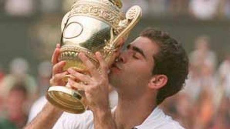 Sampras tiene sus trofeos