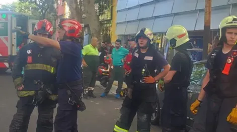 Dos operarios murieron al derrumbarse una losa en una obra en construcción