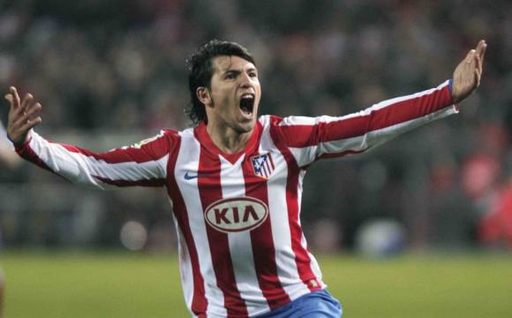 Atlético de Madrid ganó por el Kun