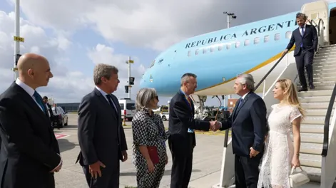 El Presidente llegó a Bruselas para la cumbre entre la Unión Europea y la Celac