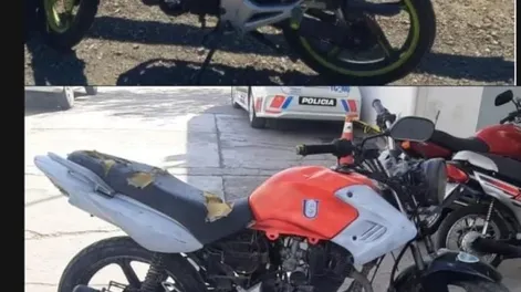 Dos motos adulteradas fueron secuestradas en operativos en Rawson y Santa Lucía