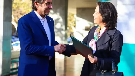 La embajadora, en la Capital