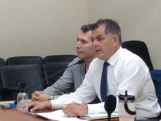 Cesar Coria y su abogado defensor. El profesor impartía la materia de agropecuaria en la escuela de 25 de Mayo donde ocurrieron los presuntos casos de abuso sexual. Cesar Coria y su abogado defensor. El profesor impartía la materia de agropecuaria en la escuela de 25 de Mayo donde ocurrieron los presuntos casos de abuso sexual.