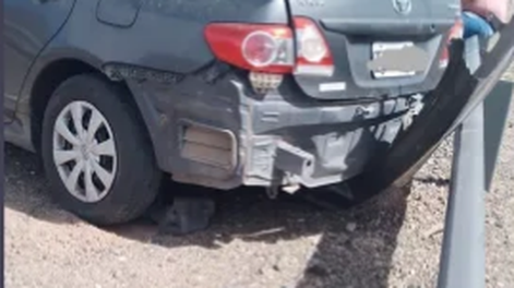 Sanjuaninos sufrieron un accidente en Ruta 40, a la altura de Guandacol