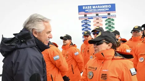 Alberto Fernández, en la Antártida: “Desde el final del mundo vengo a hablarles de nuevos inicios”