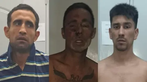 Robo en la financiera y persecución: revelan datos de los tres peligrosos asaltantes detenidos