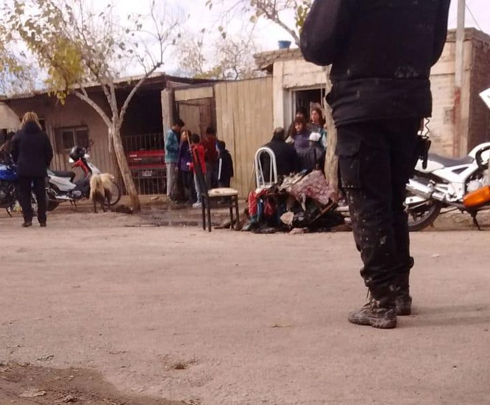 Una beba de 11 meses murió durante un incendio en una casa de Rivadavia