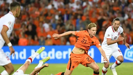Polonia igualó con Países Bajos, sin Lewandowski