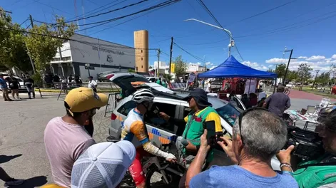 [GALERIA DE FOTOS] La Vuelta llegó al Sur sanjuanino: Media Agua y su gente albergó al pelotón