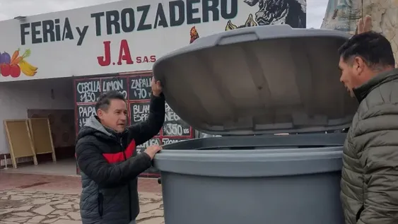 Caucete: doble de contenedores para minimizar problemas con los residuos