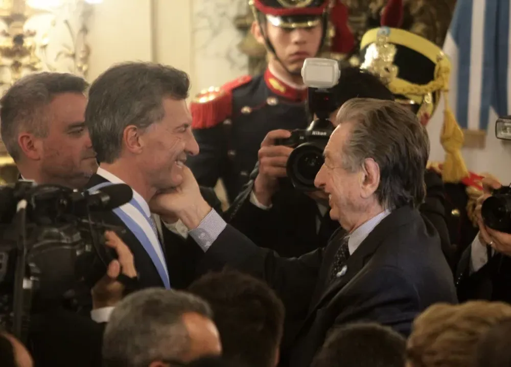 Franco Macri y una tensa relación con su hijo Mauricio