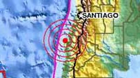 Chile volvió a temblar muy fuerte en la madrugada
