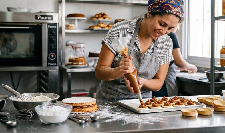 Pastelería es uno de los talleres de capacitación laboral que incorpora el Ministerio de la Producción
