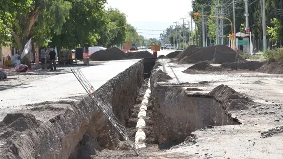 Quieren tener en 60 días la obra cloacal reiniciada en la Central
