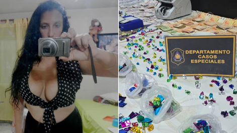 La policía de La Matanza desarticuló la banda de La Dellisanta e incautó una gran cantidad de dinero en efectivo y estupefacientes, presentados como dulces, durante un allanamiento.