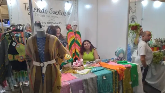 El espacio dedicado a los artesanos y emprendedores de la provincia