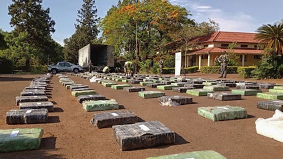 Hallan 10 toneladas de droga