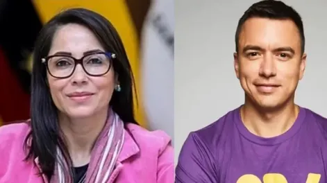 Ecuador: Luisa González y Daniel Noboa se disputarán la Presidencia en una segunda vuelta