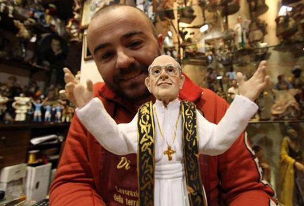 A puro souvenir por el Papa