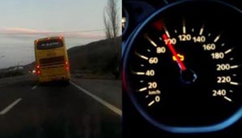 Peligro al volante: otra vez, un colectivo