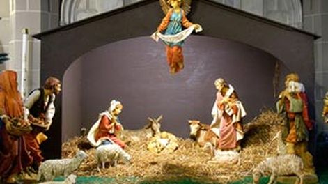 Pesebre sin buey ni burro