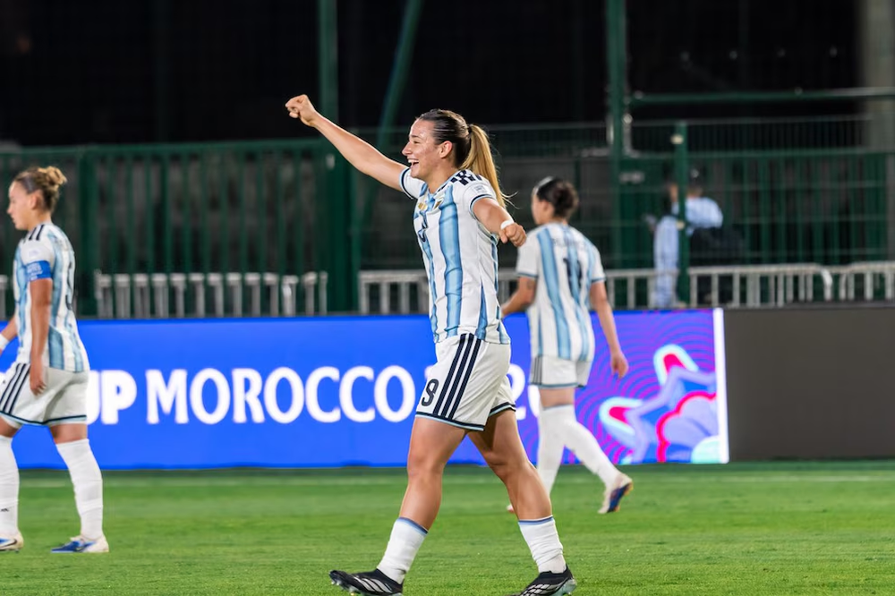 Mercedes Diz, la figura del partido.