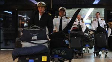 Fragata: los marinos pocitanos ya están en suelo argentino